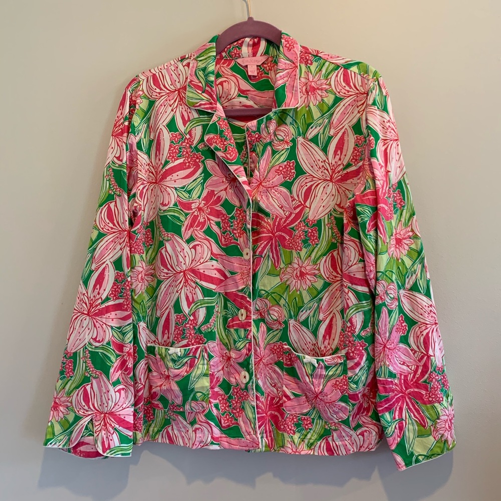 Lily Pulitzer Button Down Top